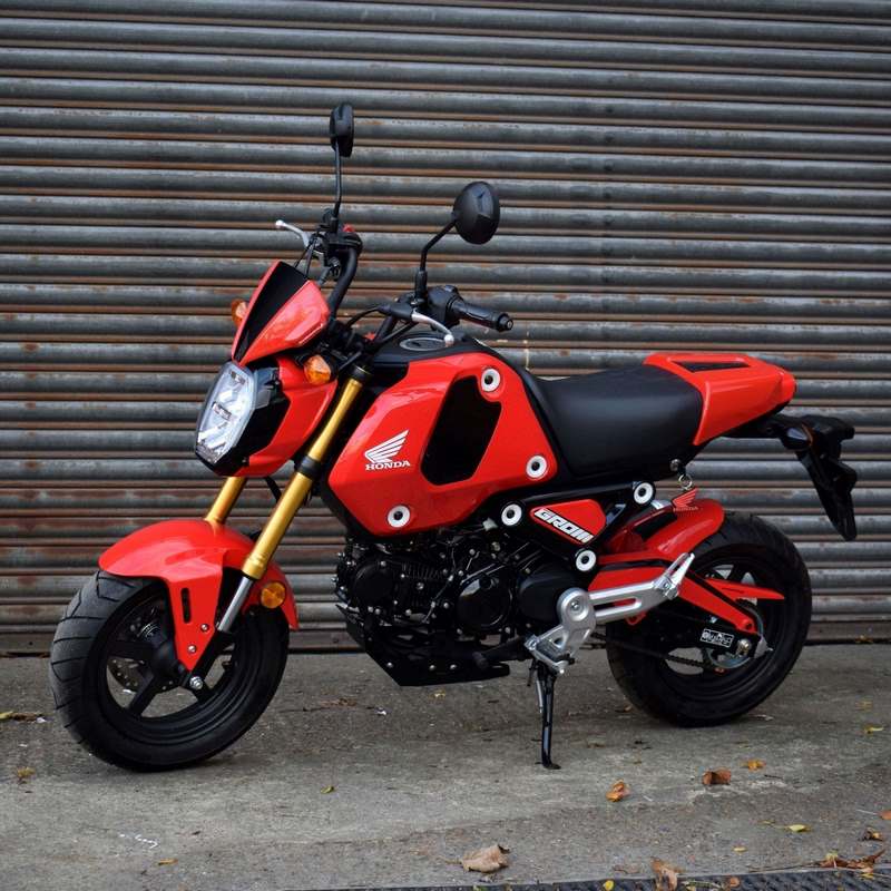 Pyramid Seat Cowl | Gayety Red & Gloss Black | Honda MSX 125 2021>Current | 11540R