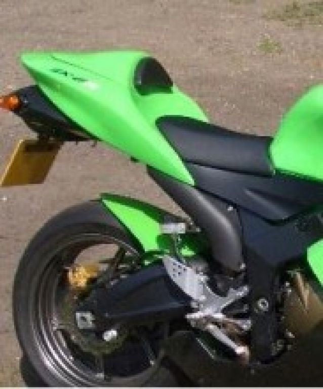 Pyramid Plastics Kawasaki ZX6-R 636 Seat Pad Black 2005>2006 | 13021
