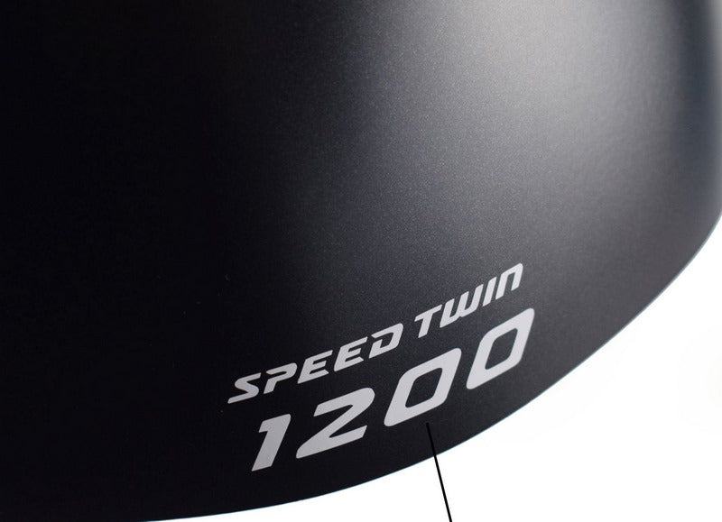 Pyramid Seat Cowl | Matte Ironstone & Matte Storm Grey | Triumph Speed Twin 1200 2024>Current | 16120K