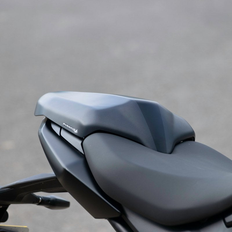 Seat Cowl Satin Granite & Satin Jet Black