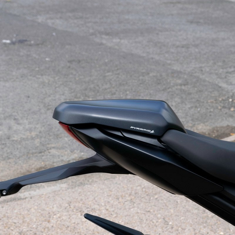 Seat Cowl Satin Granite & Satin Jet Black