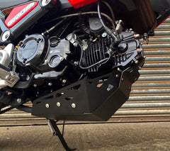 Pyramid Engine Plate | Matte Black | Honda MSX 125 2021>Current | 21115M