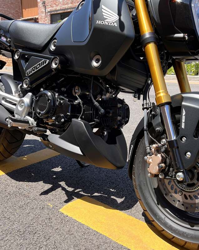 Pyramid Belly Pan | Matte Black | Honda MSX 125 2021>Current | 21121M