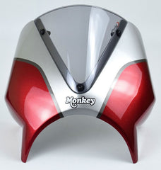 Pyramid Fly Screen | Pearl Nebula Red/Silver | Honda Monkey 125 2021> | 21250E