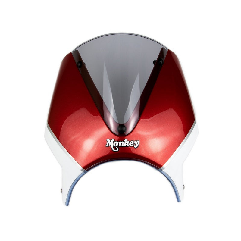 Pyramid Plastics Fly Screen Pearl Nebula Red/Ross White Honda Monkey 125 2018> | 21250R