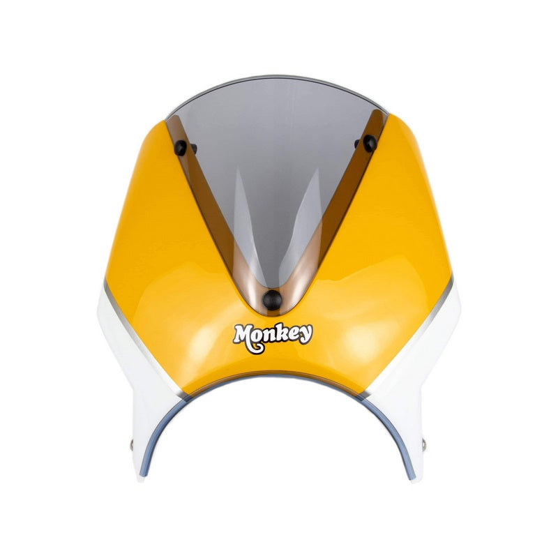 Pyramid Plastics Fly Screen Banana Yellow/Ross White Honda Monkey 125 2018> | 21250Y