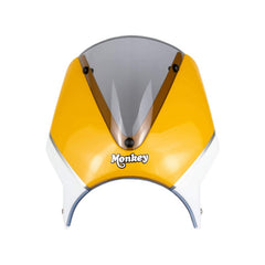 Pyramid Plastics Fly Screen Banana Yellow/Ross White Honda Monkey 125 2018> | 21250Y