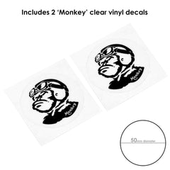 Pyramid Plastics Infill Panels | Banana Yellow/Ross White | Honda Monkey 125 2018> | 21275Y