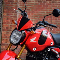 Pyramid Fly Screen | Queen Bee Yellow & Gloss Black | Honda MSX 125 2021>Current | 21280H
