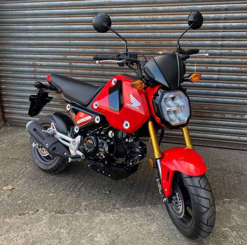 Pyramid Fly Screen | Matte Black | Honda MSX 125 2021>Current | 21280M