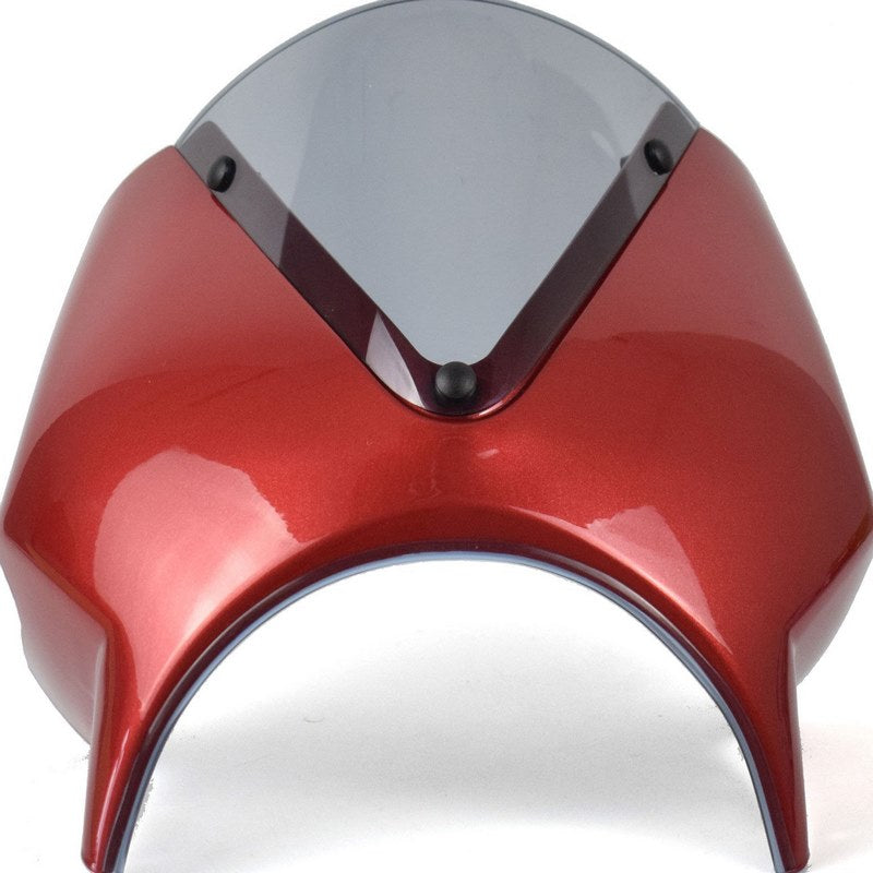 Pyramid Fly Screen | Pearl Nebula Red | Honda ST125 Dax 2023>Current | 21290R