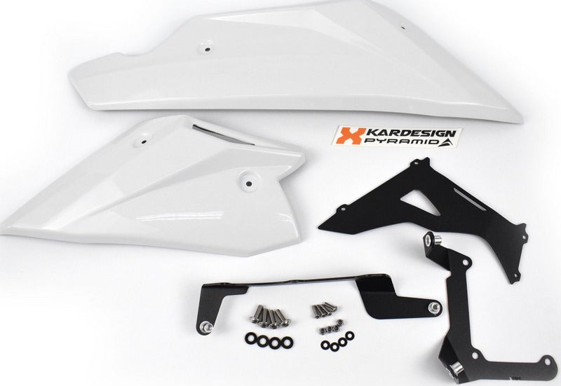 Pyramid Belly Pan | Pearl Glare White | Honda CB 750 Hornet 2023>2024 | 21577C