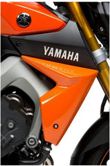 Pyramid Plastics Yamaha MT-09 Radiator Cheeks Metallic Red (Lava Red) 2013>2016 | 22131L
