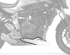 Pyramid Plastics Yamaha MT-07 Belly Pan Gloss White 2013> | 22136C