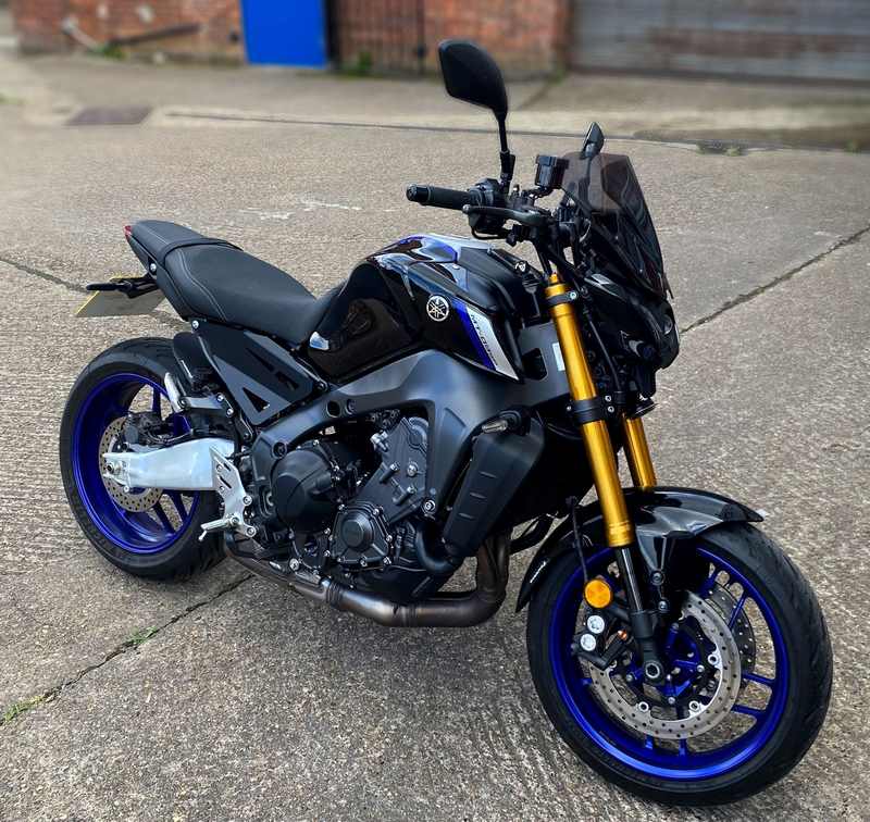 Pyramid Aluminium Infill Panel (RHS) | Matte Black | Yamaha MT-09 SP 2021>2023 | 22146M