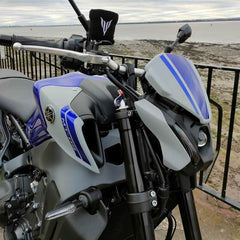 Pyramid Fly Screen | Icon Blue Colours | Yamaha MT-09 2021> | 22160E