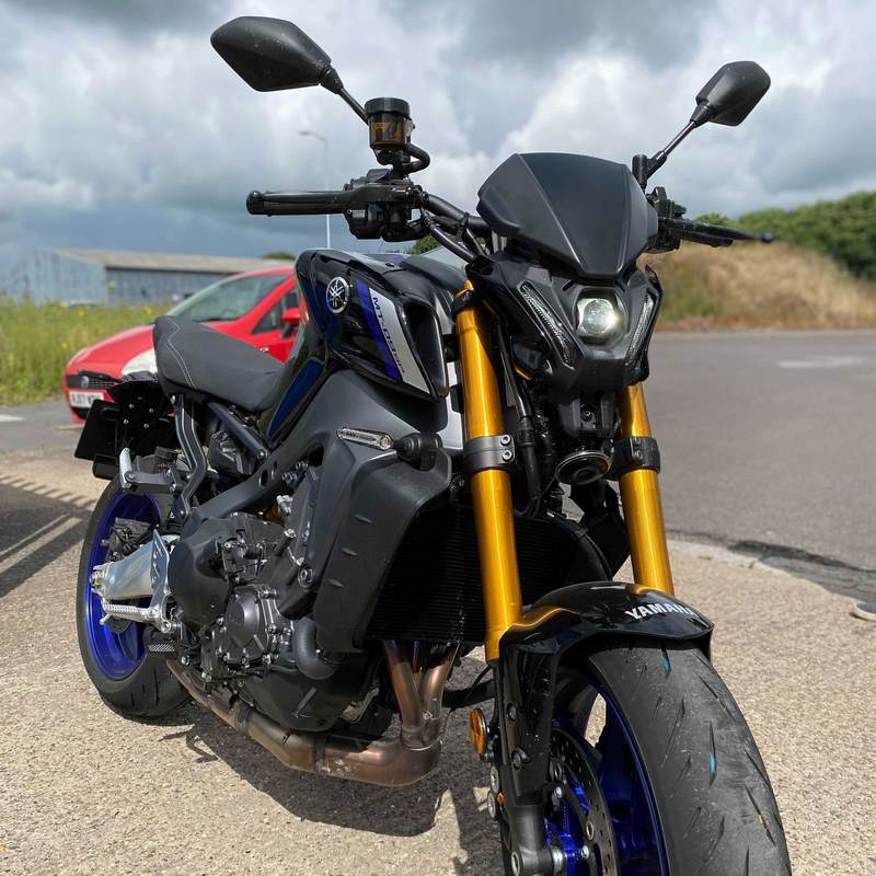 Pyramid Fly Screen | Matte Black | Yamaha MT-09 2021> | 22160M