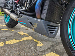 Pyramid Belly Pan | Cyan Storm Colours | Yamaha MT-10 2022>Current | 22170D