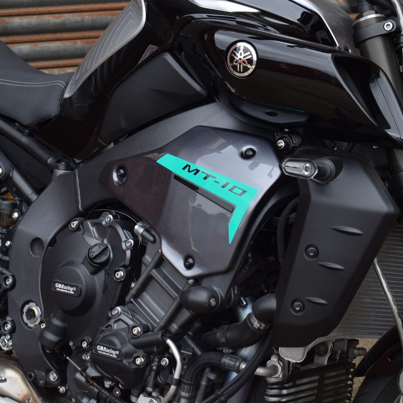 Pyramid Infill Panels | Midnight Cyan | Yamaha MT-10 2024> | 22195PG