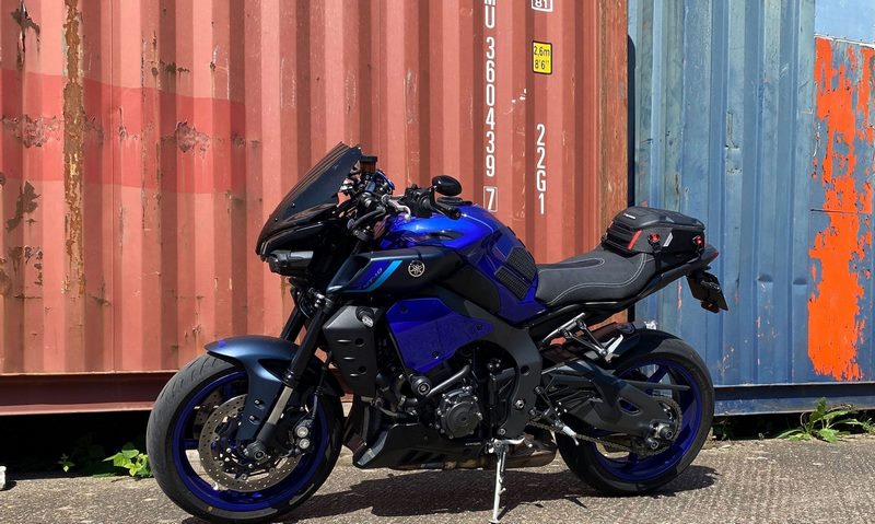 Pyramid Infill Panels | Icon Blue (Yamaha Blue) | Yamaha MT-10 2022> | 22195PY