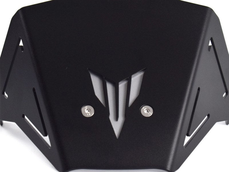 Pyramid Metal Fly Screen | Matte Black | Yamaha MT-09 2024>Current | 22199M