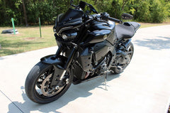 Pyramid Fly Screen | Tech Black Colours | Yamaha MT-10 2022>Current | 22215F