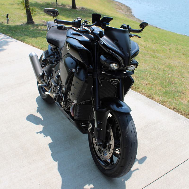 Pyramid Fly Screen | Tech Black Colours | Yamaha MT-10 2022>Current | 22215F
