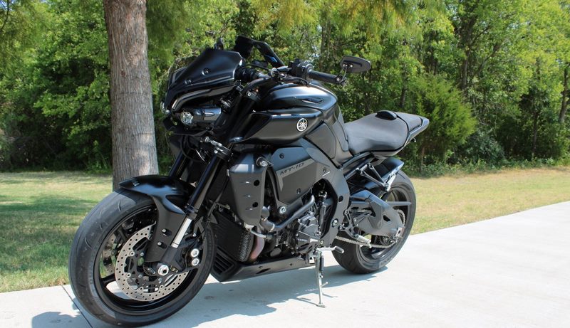 Pyramid Fly Screen | Tech Black Colours | Yamaha MT-10 2022>Current | 22215F