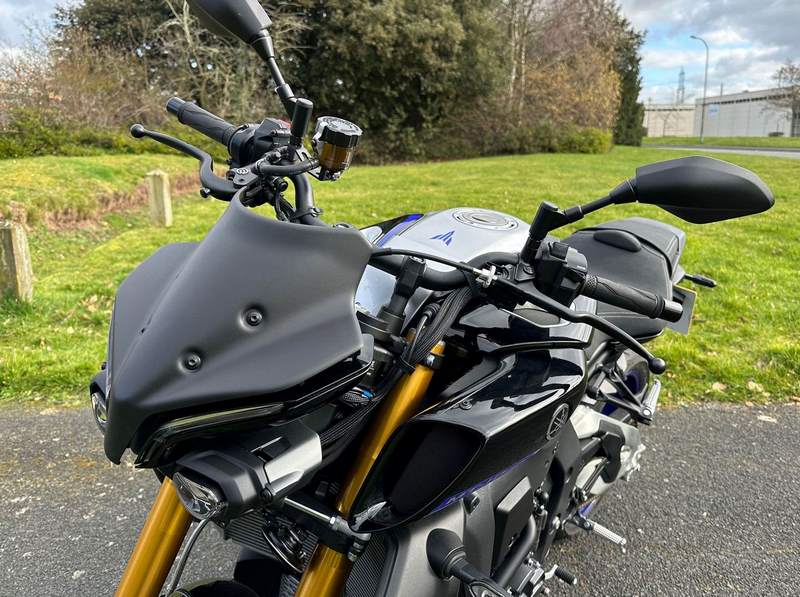Pyramid Fly Screen | Matte Black | Yamaha MT-10 2022>Current | 22215M