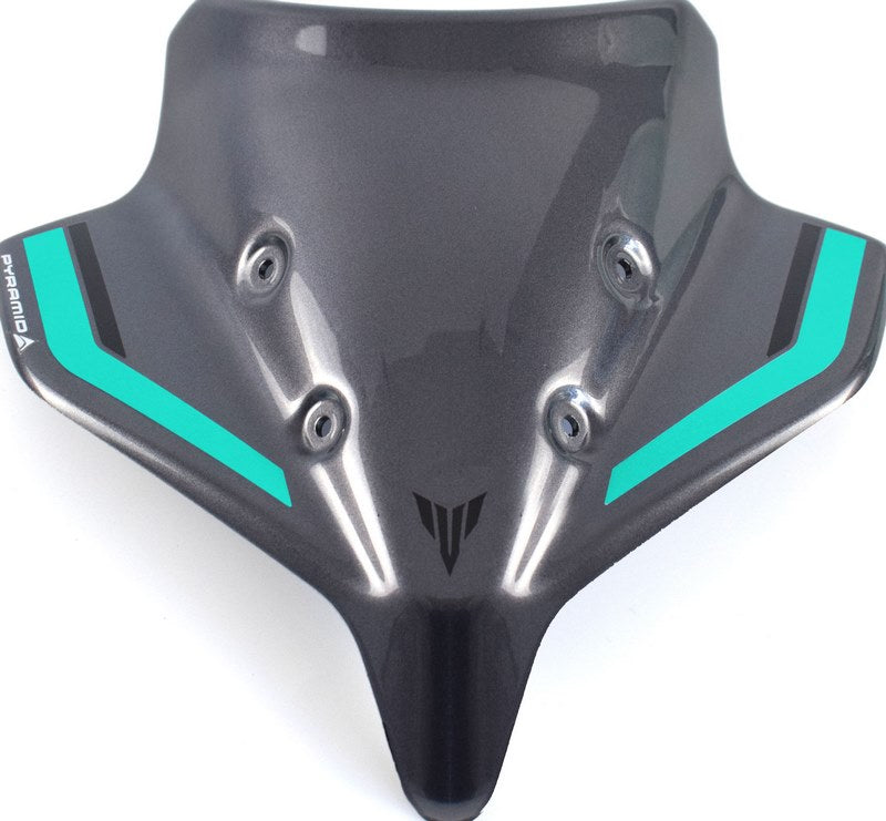 Pyramid Fly Screen | Midnight Cyan | Yamaha MT-10 2024>Current | 22215PG