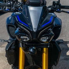 Headlight Shrouds Midnight Black (USA: Raven Black)