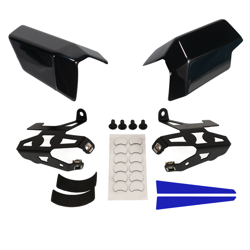 Headlight Shrouds Midnight Black (USA: Raven Black)