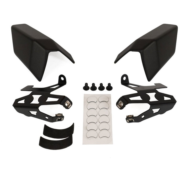 Headlight Shrouds Matte Black