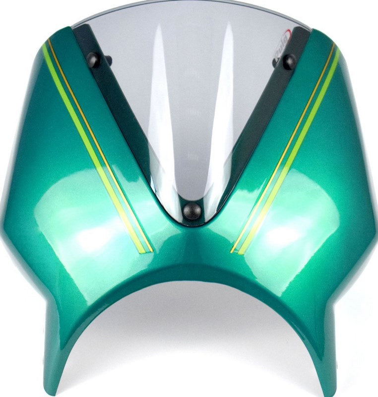 Pyramid Fly Screen | Candy Emerald Green | Kawasaki Z 650 RS 2022>Current | 23500D