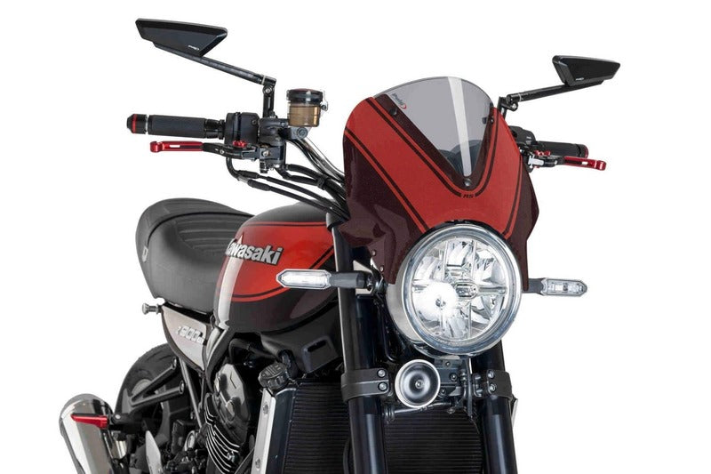 Pyramid Plastics Fly Screen Metallic Brown/Metallic Orange (Candytone Brown/Candytone Orange) Kawasaki Z 900 RS 2019> | 23500E