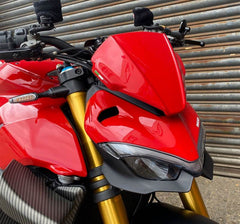 Pyramid Fly Screen | Carbon Look | Ducati Streetfighter V4 2020>Current | 25500X
