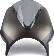 Pyramid Fly Screen | Matte Ironstone & Matte Storm Grey | Triumph Speed Twin 1200 2024>Current | 26000K