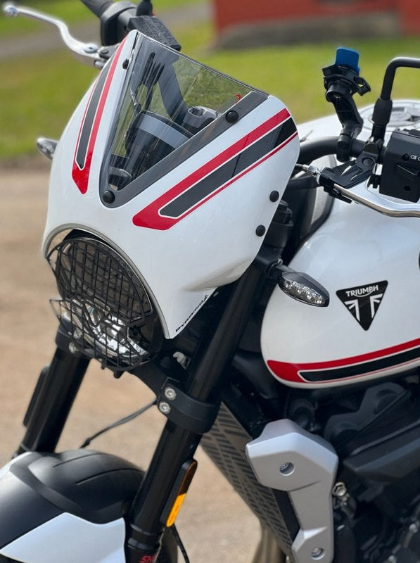 Pyramid Fly Screen | Unpainted | Triumph Trident 660 2021>Current | 26660U