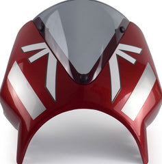 Pyramid Fly Screen | Carnival Red/Storm Grey | Triumph Speed 400 2024>Current | 26700R