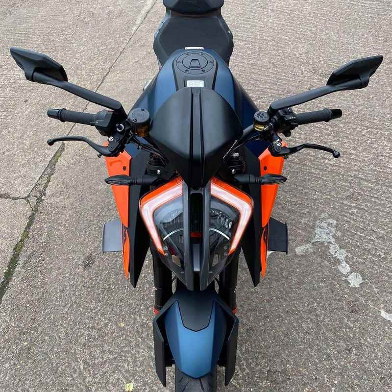 Pyramid Plastics Fly Screen | Matte Black | KTM 1290 Superduke R 2017>2019 | 29700M