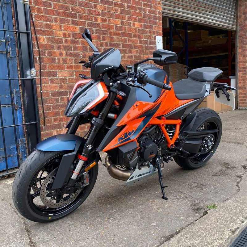 Pyramid Plastics Fly Screen | Matte Black | KTM 1290 Superduke R 2017>2019 | 29700M