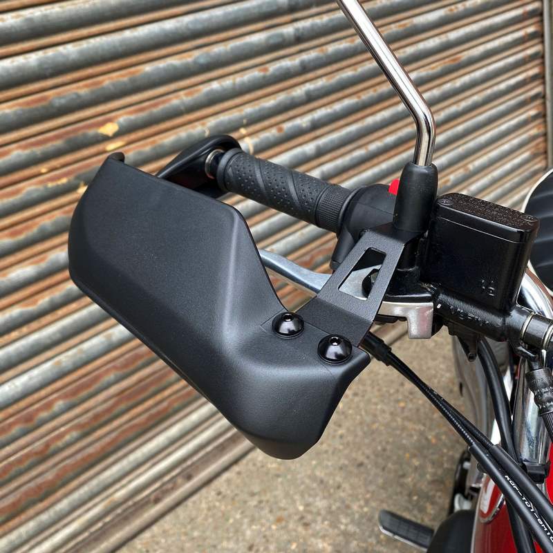 Pyramid Handguards | Matte Black | Honda Monkey 125 2018>Current | 30101M