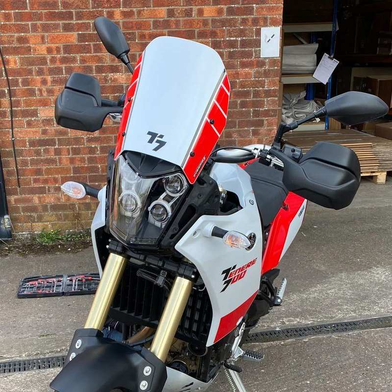 Pyramid Plastics Handguard Extensions | Matte Black | Yamaha Tenere 700 2019> | 30201M