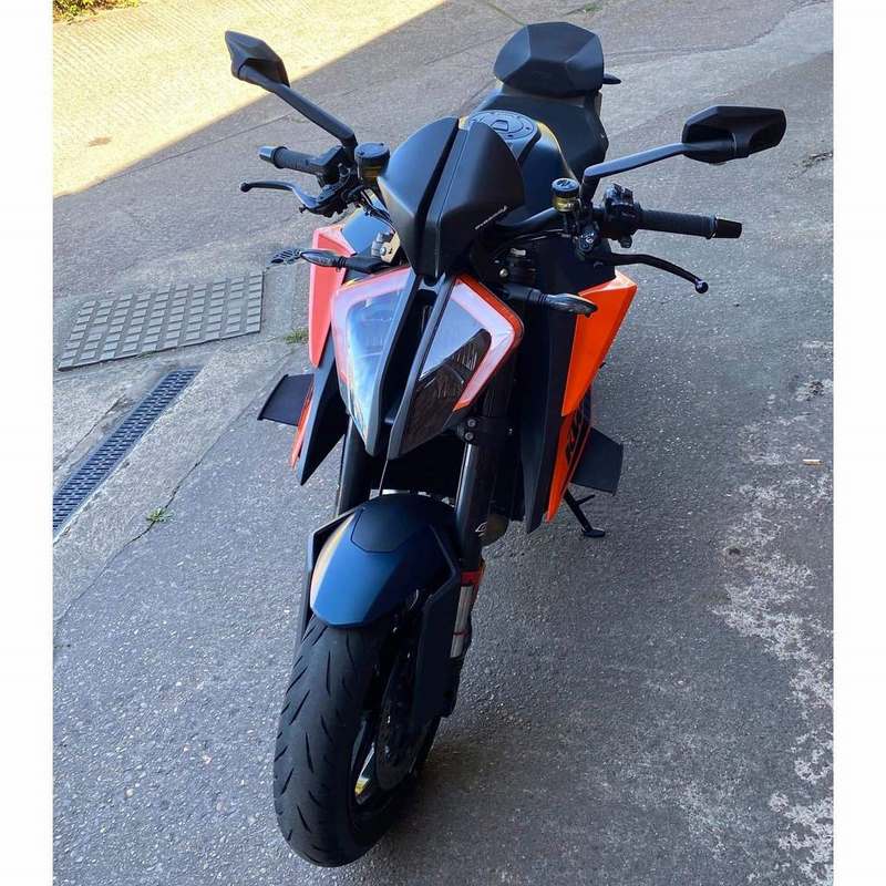 Pyramid Plastics GP Wings | Satin Black | KTM 1290 Superduke R 2020> | 31900M