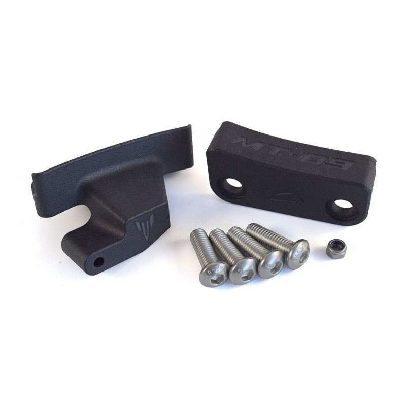 Rear Peg Blanking Blocks Matte Black