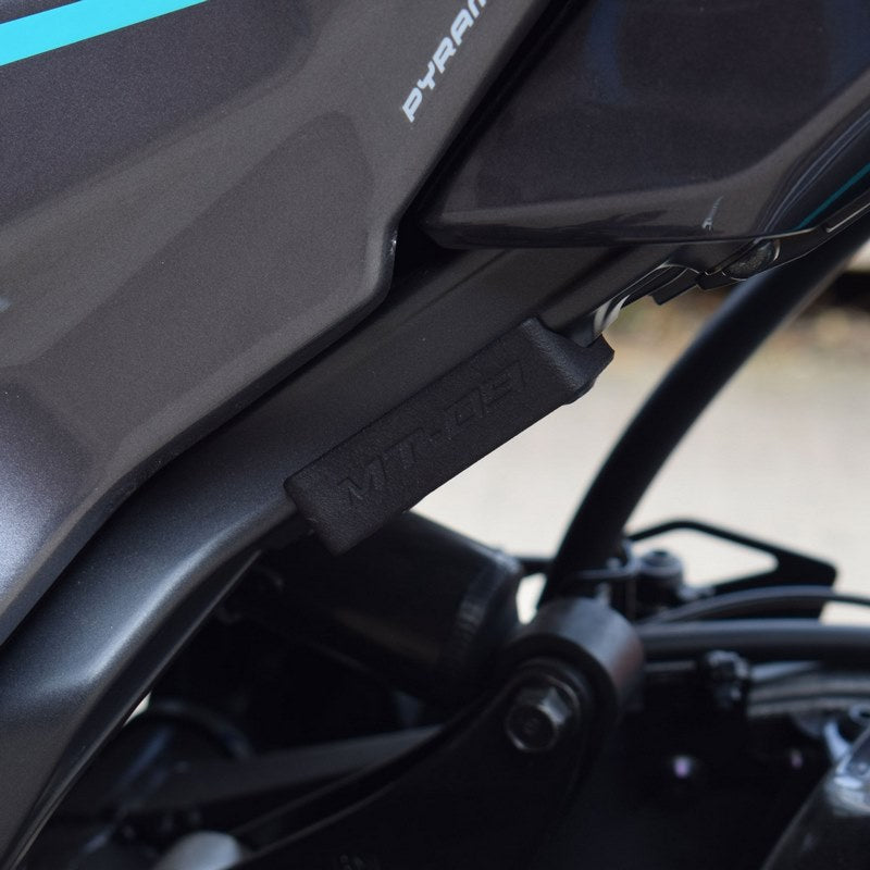 Rear Peg Blanking Blocks Matte Black