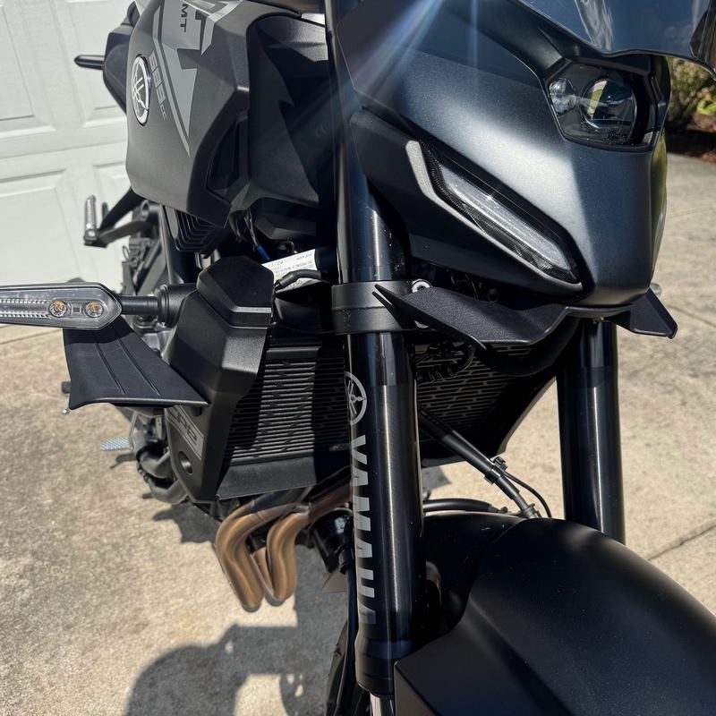 Side Wings Matte Black