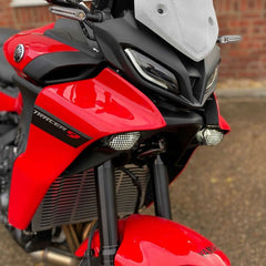 Pyramid Lower Headlight Guards | Matte Black | Yamaha Tracer 9 2021> | 32270M