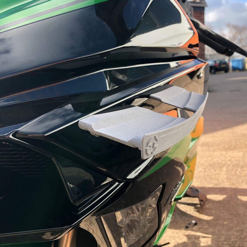 Pyramid GP Wings | Unpainted | Kawasaki Ninja H2 SX 2018> | 33000U