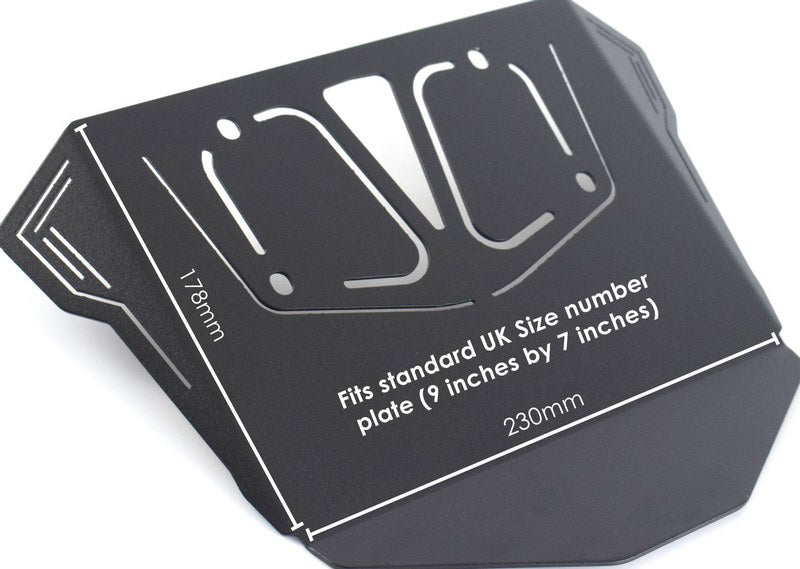 Pyramid Splash Plate | Matte Black | BMW R 1300 GS 2023>Current | 34916M